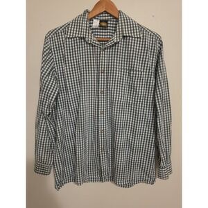 Vintage Hammerschmid Austrian Trachten Gingham Shirt.